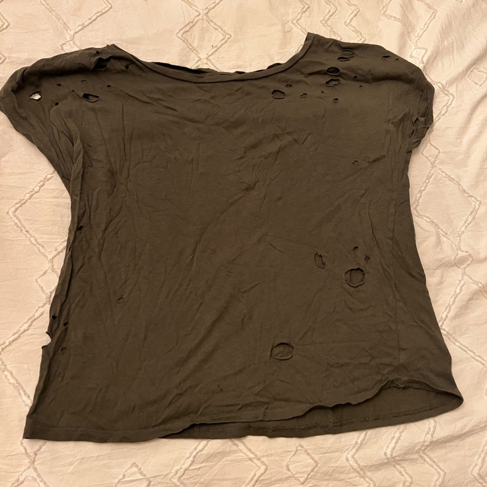 Express Distressed t shirt